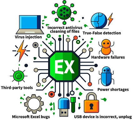 How to repair Excel file corrupted?